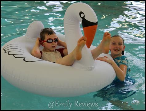 Gofloats Giant Swan Tube Summer Sun And Hit The Pool For Some Fun