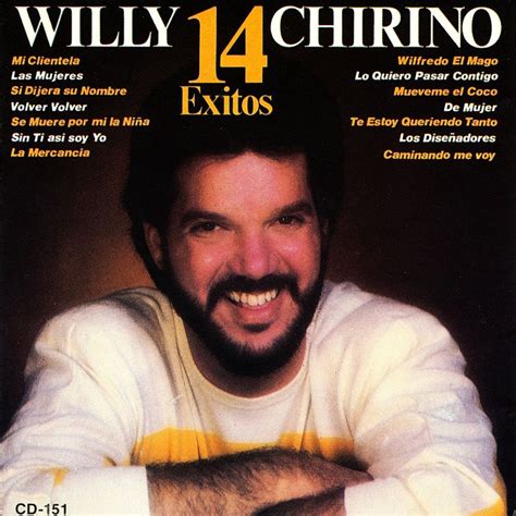 Carátula Frontal De Willy Chirino 14 Exitos Portada