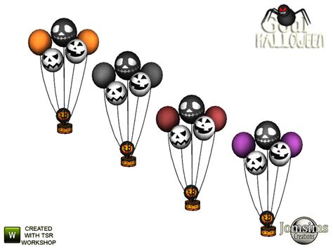 The Sims Resource Goul Halloween 2020 Balloons Decoration