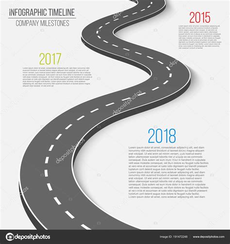 Creative Vector Illustration Of Winding Curved Road Art Design