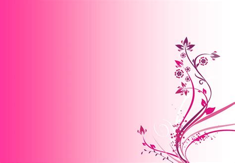 Floral Pink Fantasy Free Ppt Backgrounds For Your Powerpoint Templates