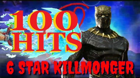 100 Hits 6 Star Killmonger Marvel Contest Of Champions