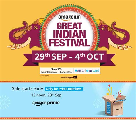 Amazon Great Indian Festival Sale 2019 Scheduled From September 29 To