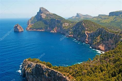 Mallorca Balearic Islands Spain Panoramic View Of Cap