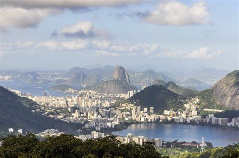 Panorama In Rio De Janeiro Brazil Stock Image Image Of Skyline