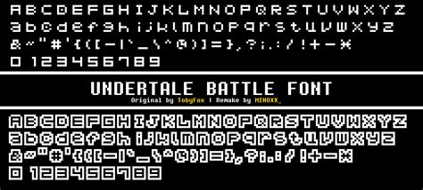 Undertale Battle Font Download By Themisternox On Deviantart