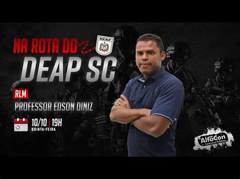 Aula de RLM Na Rota do DEAP SC Profº Edson Diniz AO VIVO