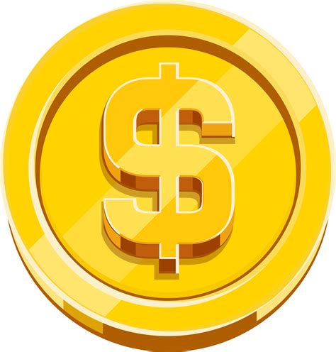 Gold Coin Icon 19006896 Png