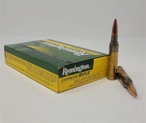 Remington 338 Remington Ultra Magnum Ammunition Pr338um1 250 Grain Soft