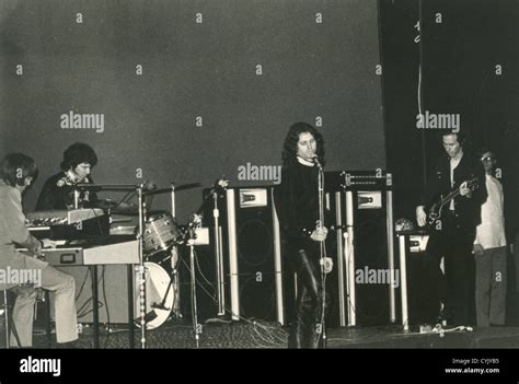 The Doors Us Rock Group At The London Roundhouse In 1968 See