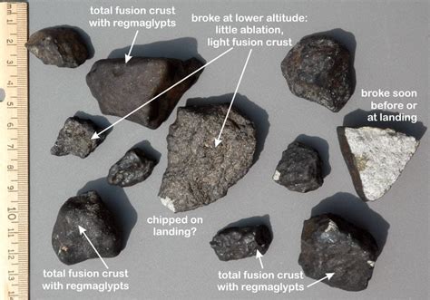 Meteorite Fusion Crust 2 Some Meteorite Information Washington