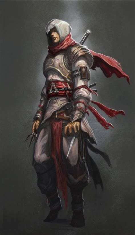 Assassin Concept By Longai Feudal Japan Thief Ninja Daggers Armor Clothes Clothing Fashion