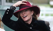 Autumn Phillips shocks at Cheltenham Races in leather trousers | HELLO!