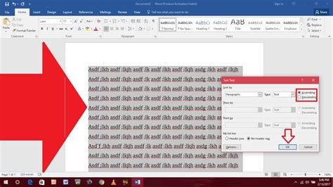 Tips For Alphabetical Order Microsoft Word Elizabeth Daily Note
