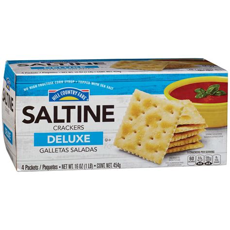 Hill Country Fare Deluxe Saltine Crackers Shop Crackers And Breadsticks