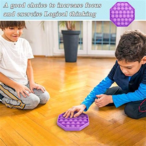 Idjwvu Push Pop Bubble Sensory Fidget Toy Autism Add Adhd Special