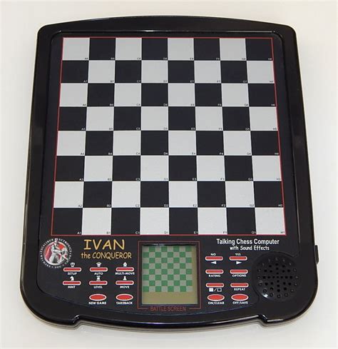 Excalibur Ivan Ii The Conqueror Talking Chess Computer Electronic