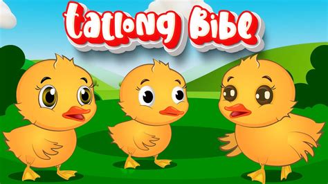 Tatlong Bibe Awiting Pambata Tagalog Filipino Nursery Rhyme Youtube