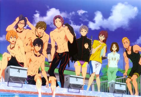 Full Otaku Reseña Anime Free Iwatobi Swim Club