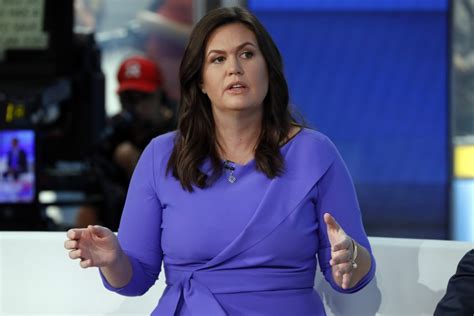 Sarah Sanders Says Shes Cancer Free After Thyroid Surgery