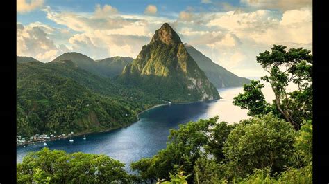 Beautiful Saint Lucia Landscape Hotels Accommodation