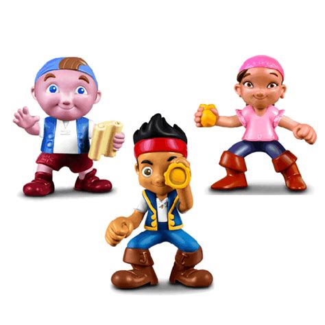 Jake Und Die Nimmerland Piraten Jake Izzy And Cubby Figuren Set Ebay
