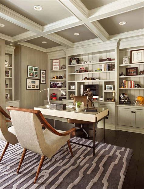 28 Dreamy Home Offices With Libraries For Creative Inspiration House