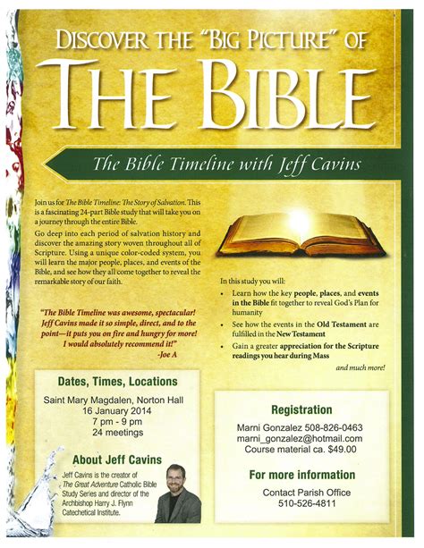 Jeff Cavins Bible Timeline Chart Pdf