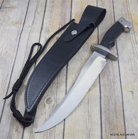 GIL HIBBEN ARIZONA BOWIE KNIFE FIXED BLADE LEATHER SHEATH 1ST