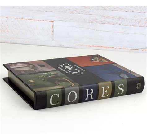 Livro Caixa Decorativo Book Box Estampa O Poder Das Cores