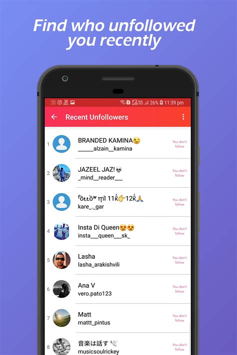 Can you see who unfollowed you instagram? Unfollowers for Instagram, Follow Cop for Android - APK ...