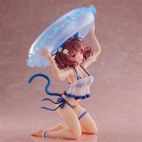 Kurehito Misaki Nia Cat Girl Swimsuit Figure Immensely Playful