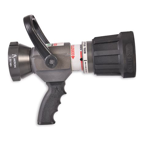 High Range Saberjet Fire Nozzle With Pistol Grip Akron Brass