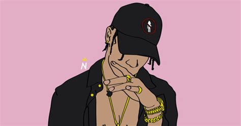 Travis Scott Cartoon Submitted 11 Months Ago By Frawgsy Arena
