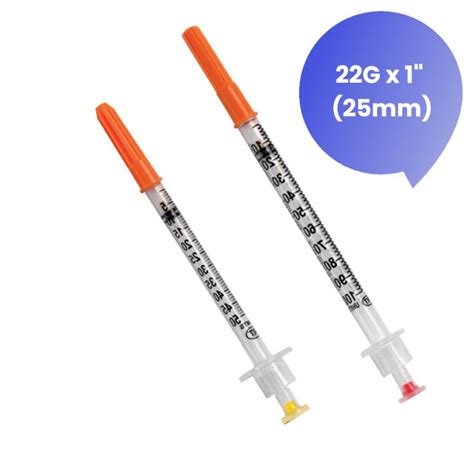 Vanishpoint® Syringe 22g X 1 25mm 5ml Supply Link Inc
