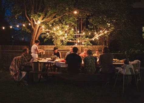 A Surprise Backyard Proposal Outdoor Dinner Parties