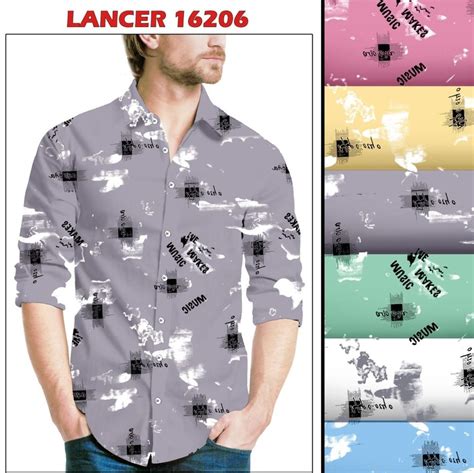 Printed Mens Grey Full Sheeve Cotton Shirt Party Wear At Rs 265 In