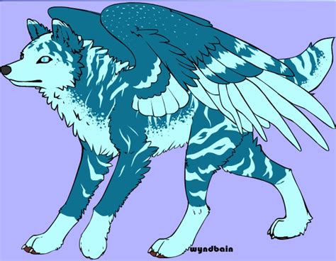 Mythical Ice Bird Wolf Adoptopen By Ask Silt The Dragon On Deviantart
