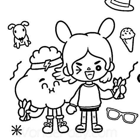 Toca Life Rita Coloring Pages Sexiz Pix