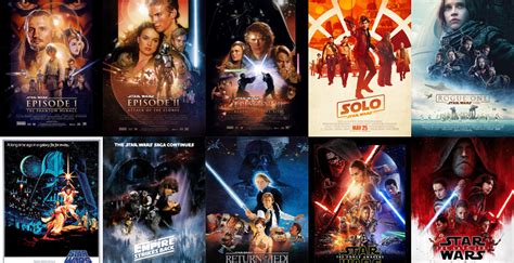 Universegm Mi Ranking De Las Películas De Star Wars De La Peor A La Mejor