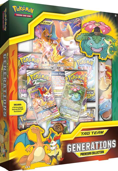 We did not find results for: Pokemon TCG: TAG Team Generations Premium Collection | 3 Foil Promo Cards | 7 Booster Packs | 1 ...