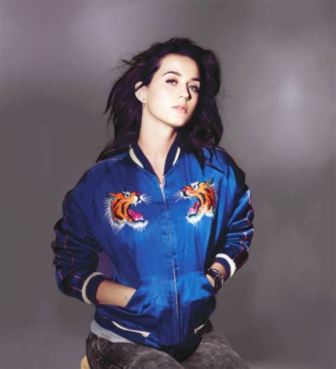Katy Perry In Her Roar Jacket Katy Perry More Photos
