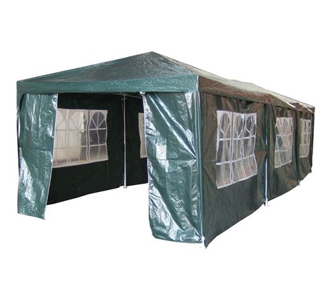 Find canopy tents in styles and colors that fit your yard. Waterproof Green 3m x 9m Outdoor Garden Gazebo Party Tent ...