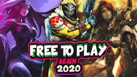 🧐 Top Ten Free To Play Again 2020 Skylent Youtube