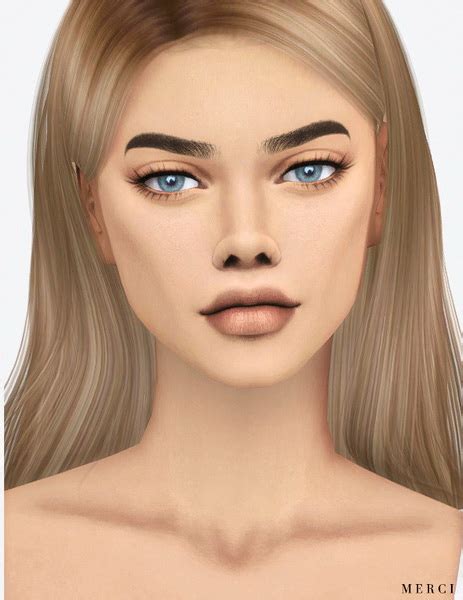 The Sims Resource Skin N02 Overlay By Merci Sims 4 Downloads