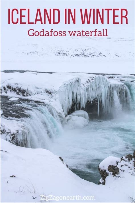 Godafoss In Winter Iceland Tips Photos Of Waterfall