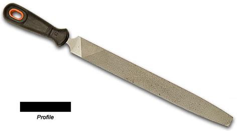 A file is a tool used to remove fine amounts of material from a workpiece. Resources
