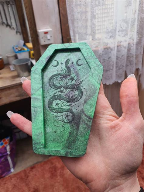 Snake Coffin Silicone Mould Etsy