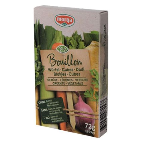 Morga Gemüse Bouillon Würfel Go Clean Bio 8 Stück Kaufen Vitaminplus