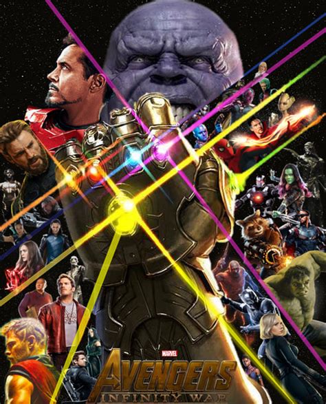 Avengers Infinity War Fan Poster Version 1 By Captain Kingsman16 On